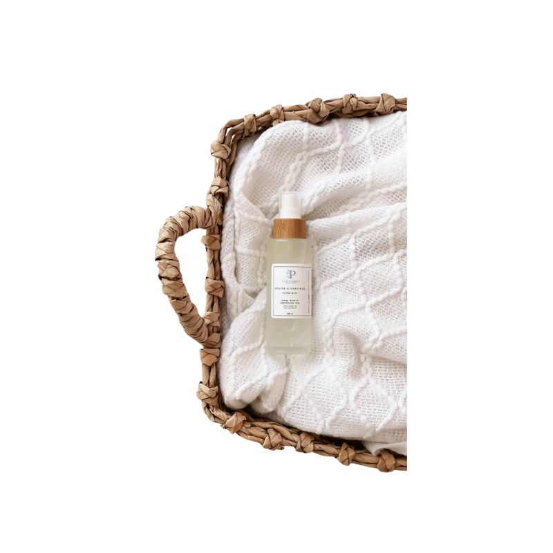 Bruine d'ambiance - orange douce et pamplemousse rose
