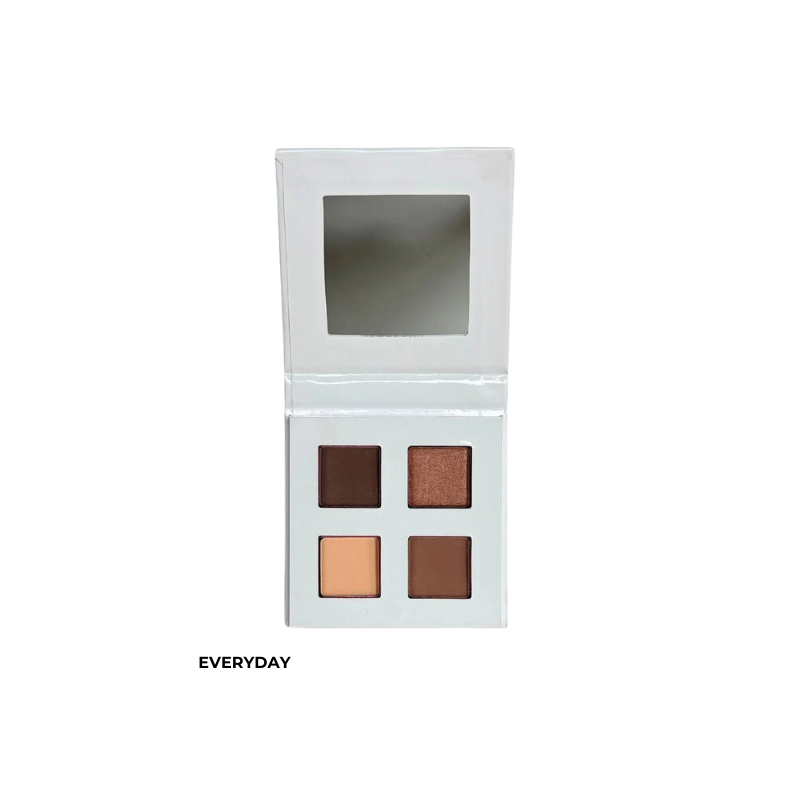 Palette d'ombres à paupières quatuor