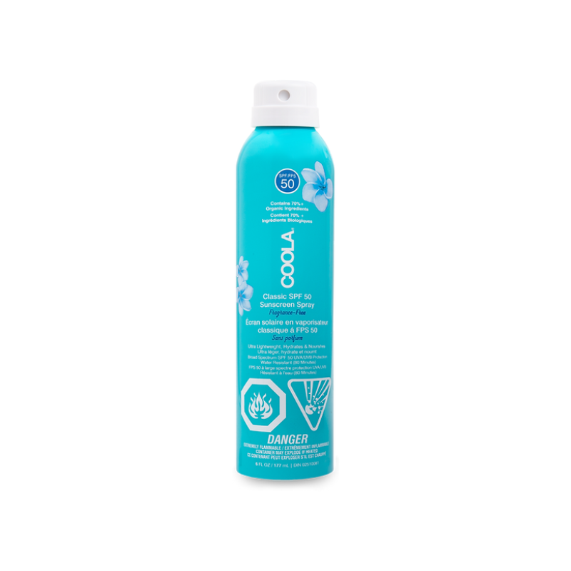 Spray solaire sans parfum corps SPF 50