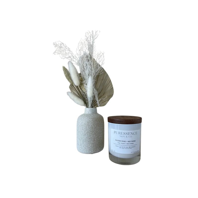 Bougie - Pivoine Rose Nectarine
