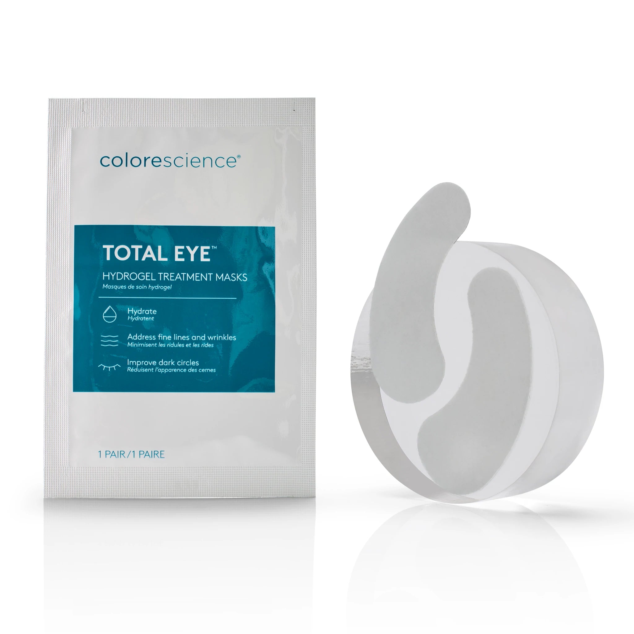 COLORESCIENCE MASQUES DE SOIN HYDROGEL TOTAL EYE® (12 PAIRES)