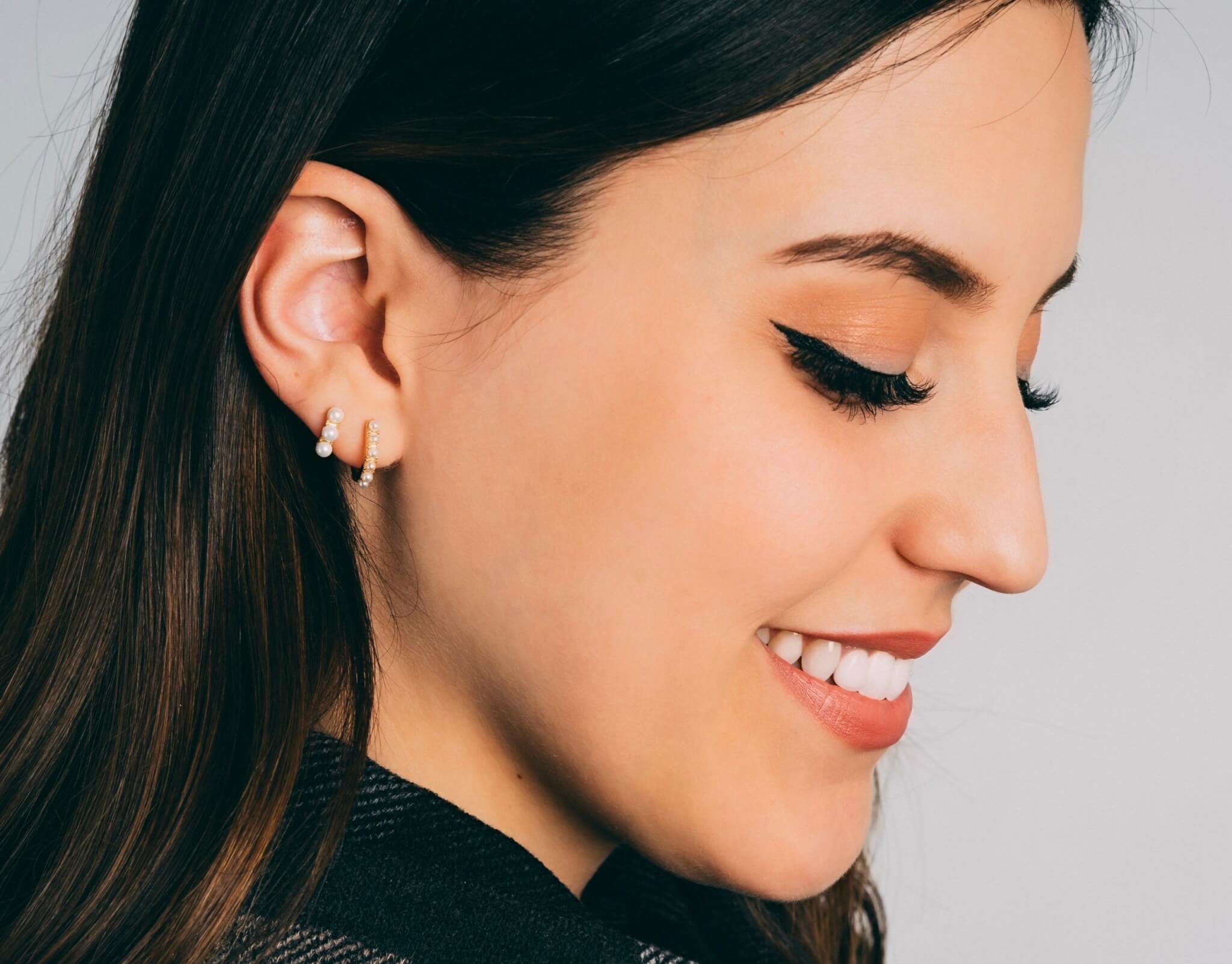 Les boucles d’oreilles DANIELLE